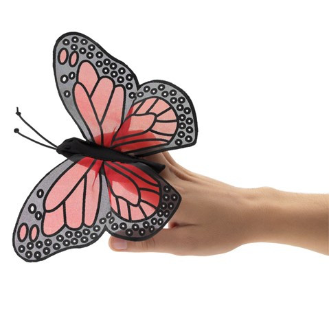 Butterfly - Monarch Finger Puppet front cover