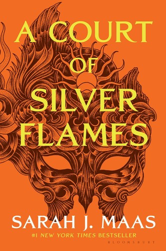 A Court of Silver Flames 5 A Court of Thorns and Roses front cover by Sarah J. Maas, ISBN: 1635577993