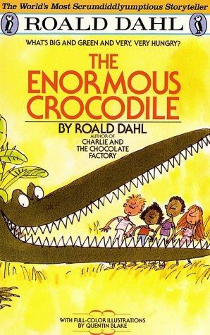 The Enormous Crocodile front cover by Roald Dahl, ISBN: 0140365567