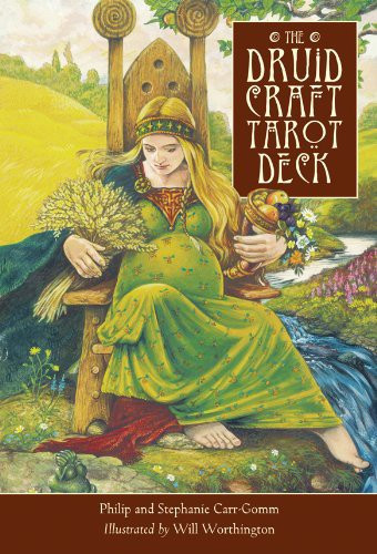The Druid Craft Tarot Deck front cover by Philip Carr-Gomm,Stephanie Carr-Gomm, ISBN: 1590035224