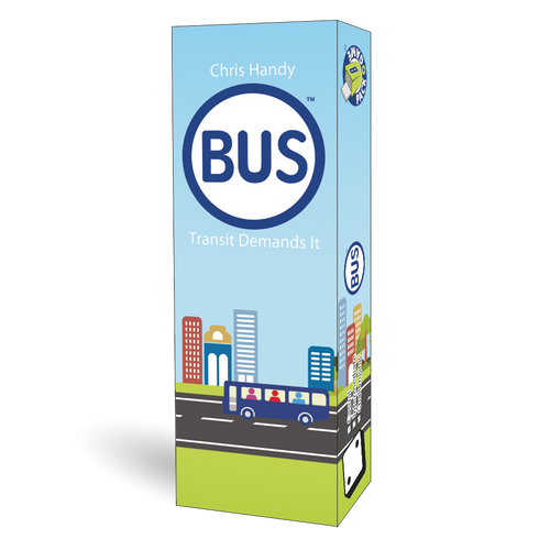 Bus: Micro Card Game front cover by Chris Handy