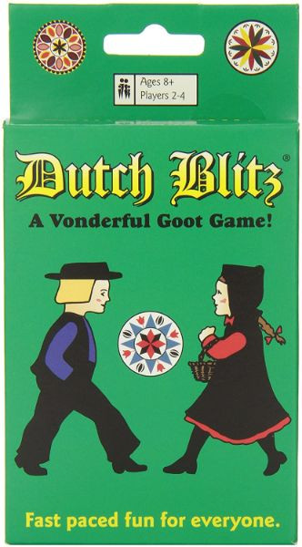 Green Dutch Blitz Card Game front cover