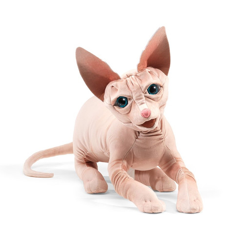 Sphynx Cat Hand Puppet front cover