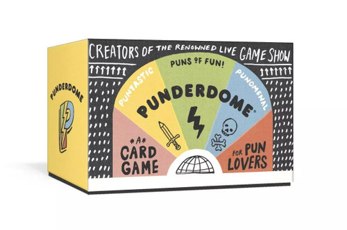 Punderdome: A Card Game for Pun Lovers front cover by Jo Firestone, Fred Firestone, ISBN: 1101905654