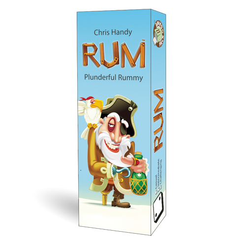 Rum: Micro Card Game front cover by Chris Handy