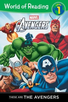 These are The Avengers Level 1 Reader front cover by Thomas Macri, ISBN: 1423153987