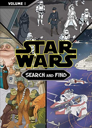 Star Wars Search and Find, Volume I front cover by Star Wars, ISBN: 079444377X