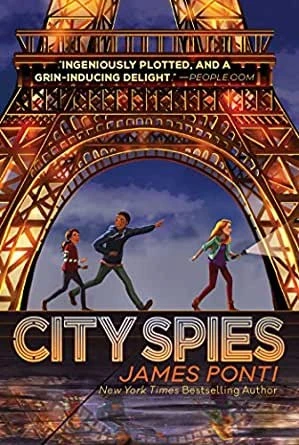 City Spies 1 front cover by James Ponti, ISBN: 1534414924