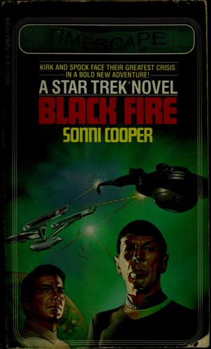 Black Fire 8 Star Trek front cover by Sonni Cooper, ISBN: 0671836323