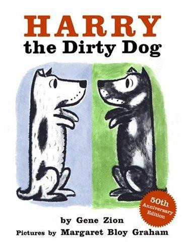 Harry the Dirty Dog Board Book front cover by Gene Zion, ISBN: 006084244X