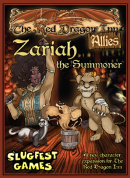 Zariah the Summoner 8 Red Dragon Inn Allies front cover, ISBN: 0980209293