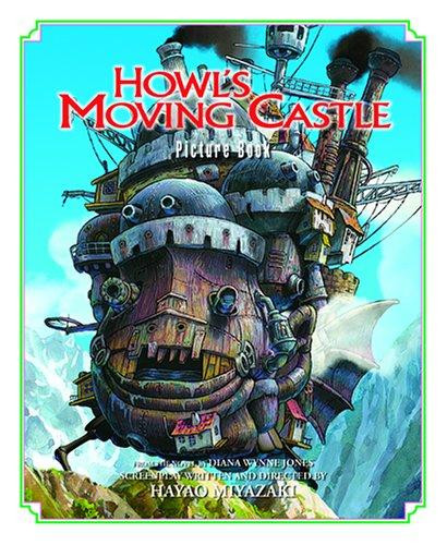 Howl's Moving Castle Picture Book front cover by Hayao Miyazaki, ISBN: 1421500906