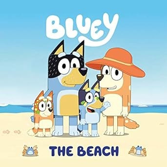 Bluey: The Beach front cover by Penguin Young Readers Licenses, ISBN: 0593226097