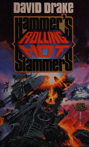 Rolling Hot 5 Hammer's Slammers front cover by David Drake, ISBN: 0671698370