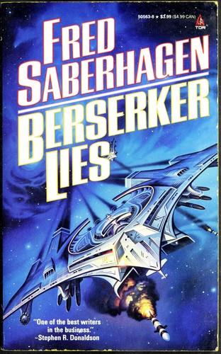 Berserker Lies front cover by Fred Saberhagen, ISBN: 0812505638