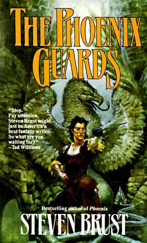 The Phoenix Guards front cover by Steven Brust, ISBN: 0812506898