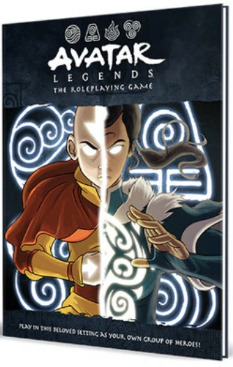 Avatar Legends The Roleplaying Game: Core Book front cover, ISBN: 1952885698