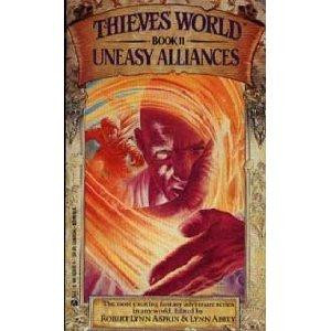 Uneasy Alliance 11 Thieves' World front cover by Robert Lynn Asprin, Lynn Abbey, ISBN: 0441806104