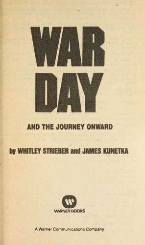 War Day front cover by Whitley Strieber, James Kunetka, ISBN: 0446326305