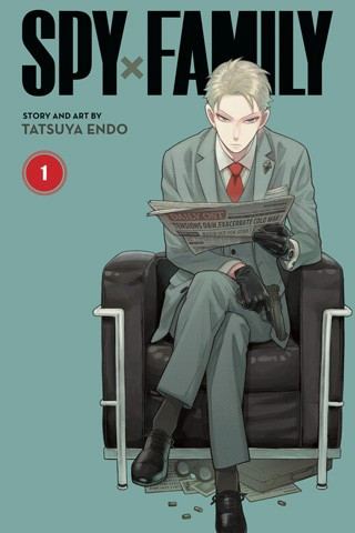 Spy x Family 1 front cover by Tatsuya Endo, ISBN: 1974715469
