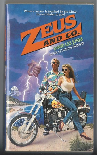 Zeus and Co. front cover by David Lee Jones, ISBN: 0380769638