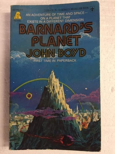 Barnard's Planet front cover by John Boyd, ISBN: 0425032396