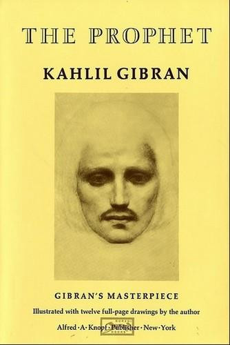 The Prophet front cover by Kahlil Gibran, ISBN: 0394404289