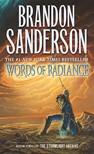 Words of Radiance 2 Stormlight Archive front cover by Brandon Sanderson, ISBN: 0765365286