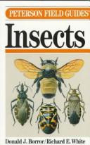 A Field Guide to Insects of America North of Mexico front cover by Donald J. Borror, Richard E. White, ISBN: 0395185238