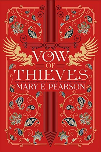 Vow of Thieves front cover by Mary E Pearson, ISBN: 1250250927