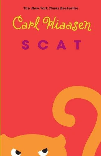 Scat front cover by Carl Hiaasen, ISBN: 0375834877
