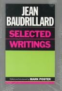 Selected Writings front cover by Jean Baudrillard, ISBN: 0804714800