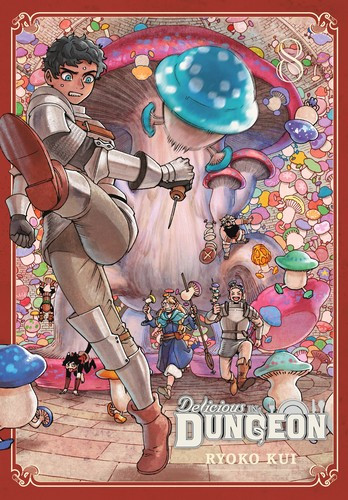 8 Delicious in Dungeon front cover by Ryoko Kui, ISBN: 1975399404
