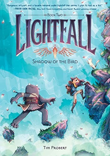 Shadow of the Bird 2 Lightfall front cover by Tim Probert, ISBN: 0062990489