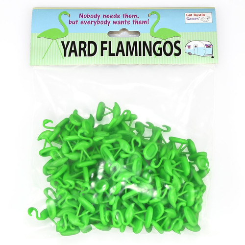 Green Flamingos Trailer Park Wars front cover