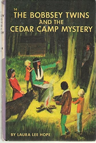 The Cedar Camp Mystery 14 Bobbsey Twins front cover by Laura Lee Hope, ISBN: 0448080141