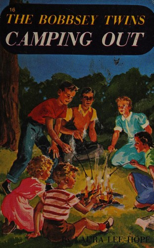 Camping Out 16 Bobbsey Twins front cover by Laura Lee Hope, ISBN: 0448080168