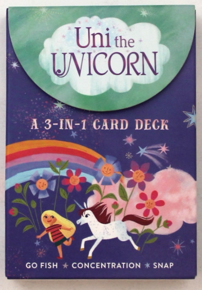Uni the Unicorn: A 3-in-1 Card Deck: Card Games Include Go Fish, Concentration, and Snap front cover by Amy Krouse Rosenthal, ISBN: 0593137132
