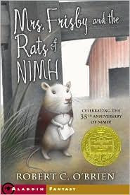 Mrs. Frisby and the Rats of NIMH front cover by Robert C. O'Brien, ISBN: 0689710682