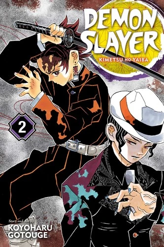2 Demon Slayer: Kimetsu no Yaiba front cover by Koyoharu Gotouge, ISBN: 1974700534