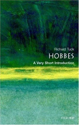 Hobbes: a Very Short Introduction front cover by Richard Tuck, ISBN: 0192802550