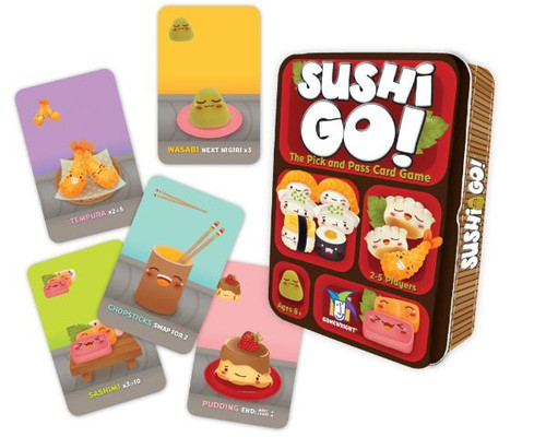 Sushi Go! - The Pick and Pass Card Game front cover
