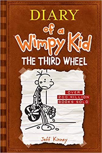 The Third Wheel 7 Diary of a Wimpy Kid front cover by Jeff Kinney, ISBN: 1419741934