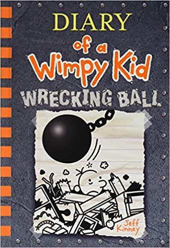 Wrecking Ball 14 Diary of a Wimpy Kid front cover by Jeff Kinney, ISBN: 1419739034