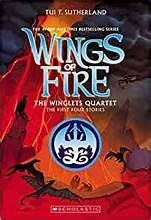 The Winglets Quartet (The First Four Stories) (Wings of Fire) front cover by Tui T. Sutherland, ISBN: 1338732390