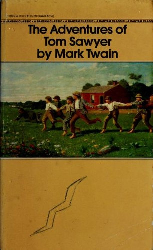 The Adventures of Tom Sawyer front cover by Mark Twain, ISBN: 0553211285