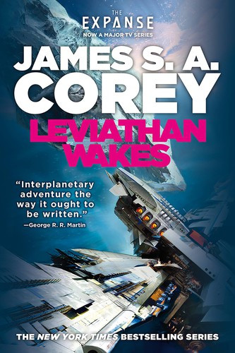 Leviathan Wakes 1 Expanse front cover by James S.A. Corey, ISBN: 0316129089