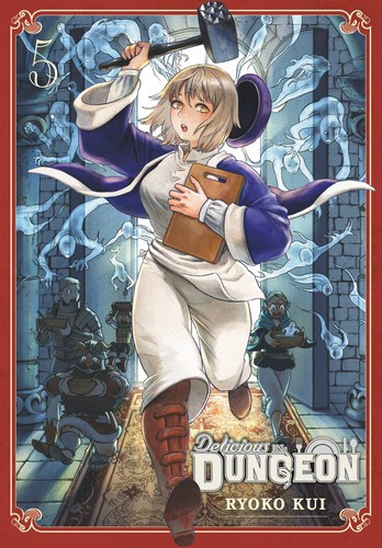 5 Delicious in Dungeon front cover by Ryoko Kui, ISBN: 197532644X
