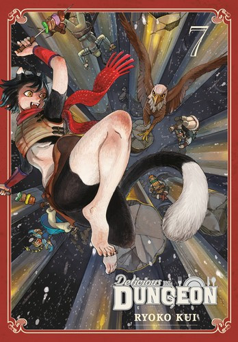 7 Delicious in Dungeon front cover by Ryoko Kui, ISBN: 1975358589