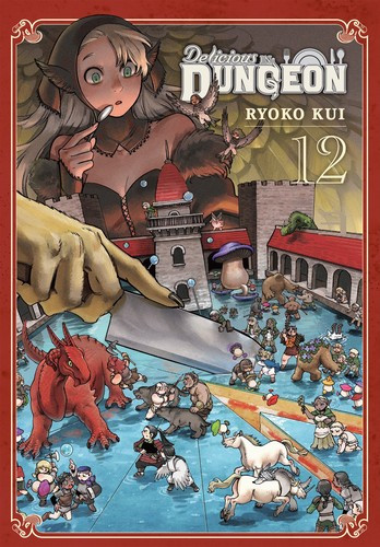 12 Delicious in Dungeon front cover by Ryoko Kui, ISBN: 1975367987
